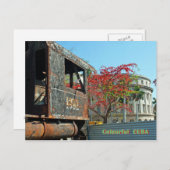 kleurrijk Cuba Briefkaart (Voorkant / Achterkant)