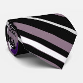 Kleurrijk Cute Strepenpatroon          Necktie Stropdas (Opgerold)