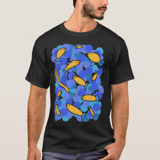 Kleurrijk Cute Vis Patroon T-shirt