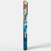 Kleurrijk Dalmatisch portret Case-Mate iPhone Case (Achterkant / Rechts)