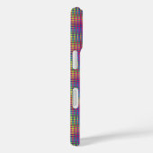 Kleurrijk dambord abstract patroon Case-Mate iPhone case (Achterkant / Rechts)