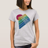 Kleurrijk dames College Park T-shirt (Voorkant)