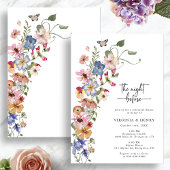 Kleurrijk de nacht voor de uitnodiging