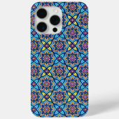 Kleurrijk decoratief bloempatroon Case-Mate iPhone case (Achterkant)