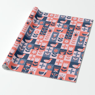 kleurrijk decoratief cadeaupapier