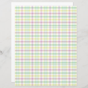 Kleurrijk Deens Plaid Scrapbook Papier