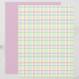 Kleurrijk Deens Plaid Scrapbook Papier