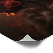 Kleurrijk Dia de los Muertos Poster | Dag van de D (Hoek)