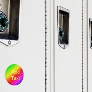 Kleurrijk diagonaal van regenbooggradiënt magneet