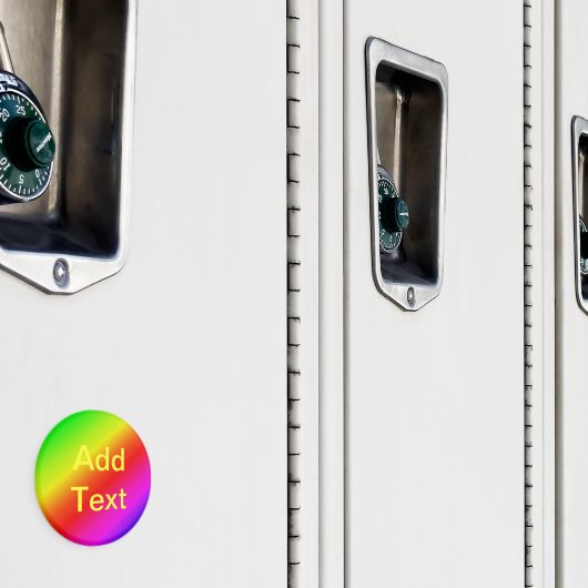 Kleurrijk diagonaal van regenbooggradiënt magneet (Insitu (Kluis))