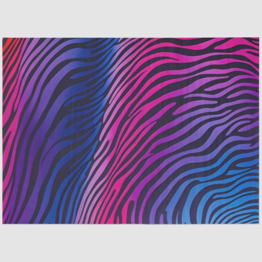 Kleurrijk Dierenprint Art Tissue Paper Tissuepapier (Voorkant)