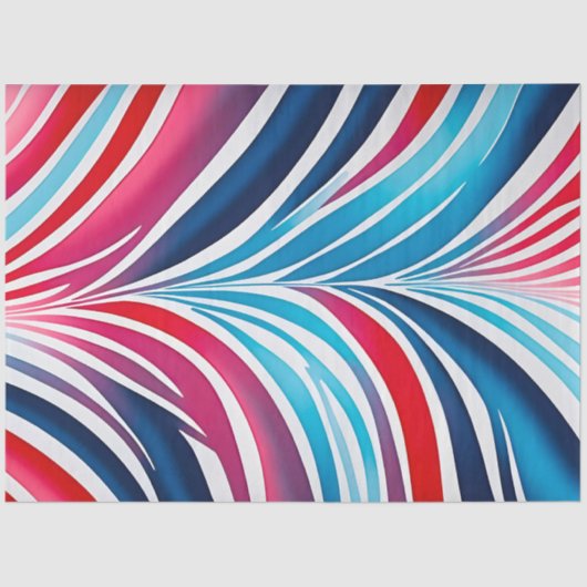 Kleurrijk Dierenprint Art Tissue Paper Tissuepapier (Voorkant)