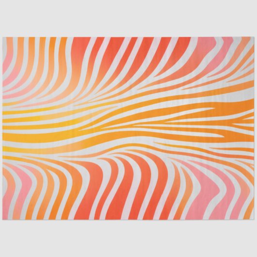 Kleurrijk Dierenprint Art Tissue Paper Tissuepapier (Voorkant)