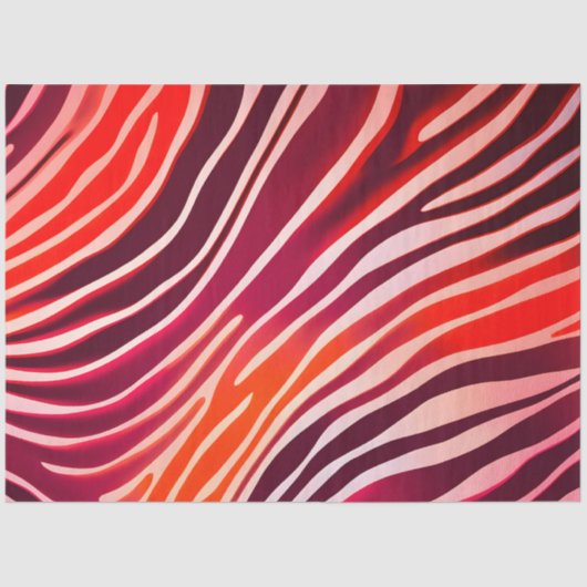 Kleurrijk Dierenprint Art Tissue Paper Tissuepapier (Voorkant)