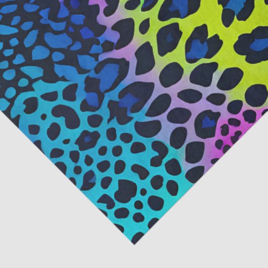 Kleurrijk Dierenprint Art Tissue Paper Tissuepapier (Detail)