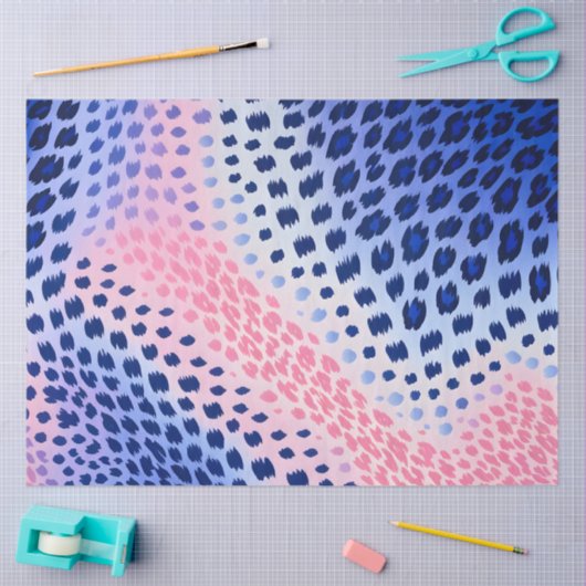 Kleurrijk Dierenprint Art Tissue Paper Tissuepapier (Craft)