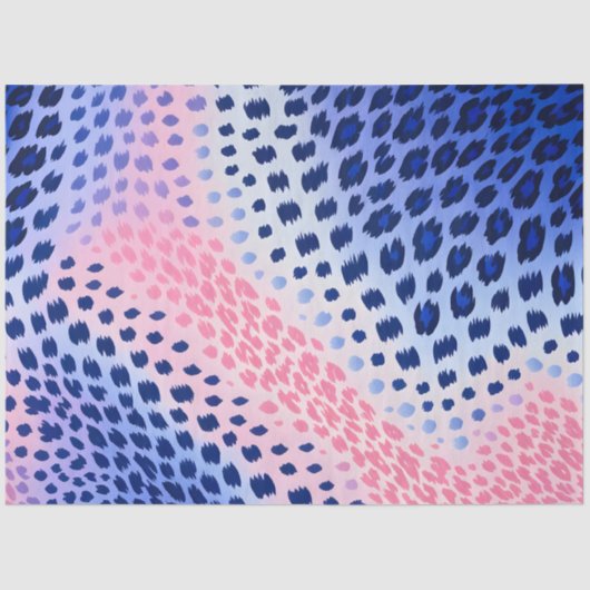 Kleurrijk Dierenprint Art Tissue Paper Tissuepapier (Voorkant)