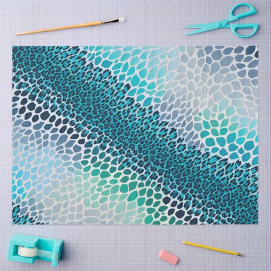 Kleurrijk Dierenprint Art Tissue Paper Tissuepapier (Craft)