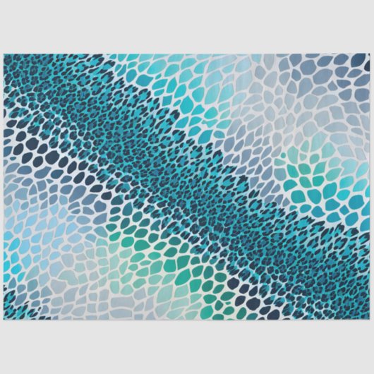 Kleurrijk Dierenprint Art Tissue Paper Tissuepapier (Voorkant)