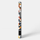 Kleurrijk dierprint Persoonlijk iPhone Hoesje (Linkerkant)