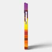 Kleurrijk digitaal ontwerp | Case-Mate Barely Ther iPhone Case (Achterkant / Links)