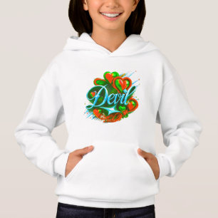Kleurrijk Digitaal Ontwerp Meisjes Pullover Hoodie