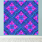 Kleurrijk Digitale 3D Canvas Kunst – Perfecte Muur (Insitu (Houten vloer))