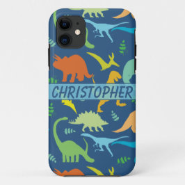 Kleurrijk Dinosaur-patroon om u aan te passen Case-Mate iPhone Case