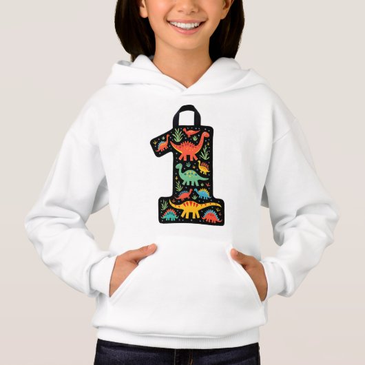 Kleurrijk Dinosaur Shirt Design (Voorkant)