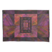 Kleurrijk donkermelkwegstelsel van blokken kussensloop (Voorkant)