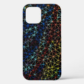kleurrijk draadabstract ontwerp Case-Mate iPhone case (Achterkant)