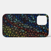 kleurrijk draadabstract ontwerp Case-Mate iPhone case (Achterkant (horizontaal))