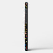 kleurrijk draadabstract ontwerp Case-Mate iPhone case (Achterkant / Links)