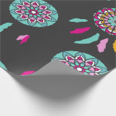 Kleurrijk Dreamcatcher inpakpapier (Hoek)