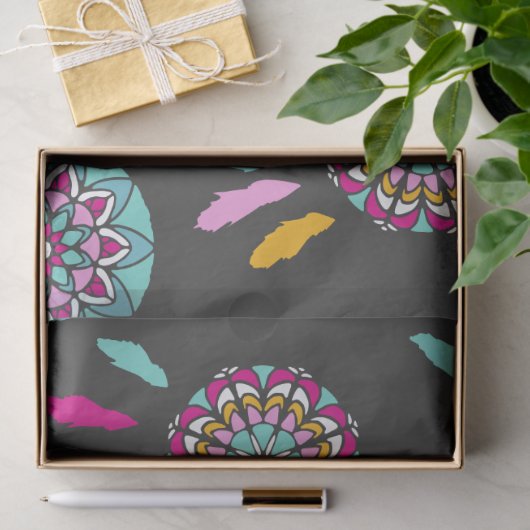 kleurrijk dreamcatcher tissue papier (Geschenk)