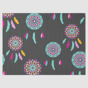 kleurrijk dreamcatcher tissue papier