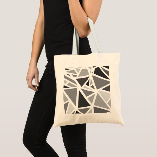 Kleurrijk driehoeken patroon 5 tote bag (Voorkant (product))