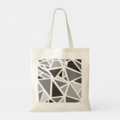 Kleurrijk driehoeken patroon 5 tote bag (Achterkant)