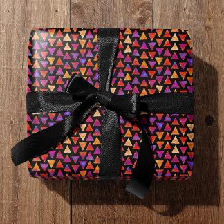 Kleurrijk driehoekpatroon voor elke gelegenheid  cadeaupapier