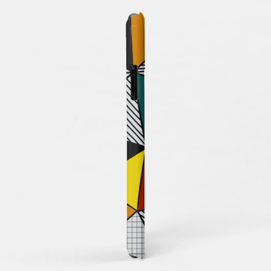 kleurrijk driehoeksgeometrisch patroon Case-Mate iPhone case (Achterkant/rechts)