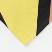 Kleurrijk driehoekspatroon 3 fleece deken (Hoek)