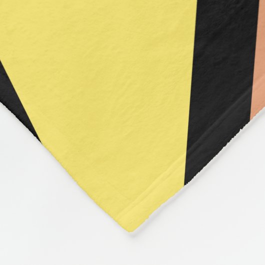 Kleurrijk driehoekspatroon 3 fleece deken (Hoek)