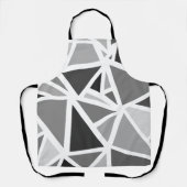 Kleurrijk driehoekspatroon 5 schort (Voorkant)