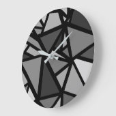 Kleurrijk driehoekspatroon 6 grote klok (Hoek)