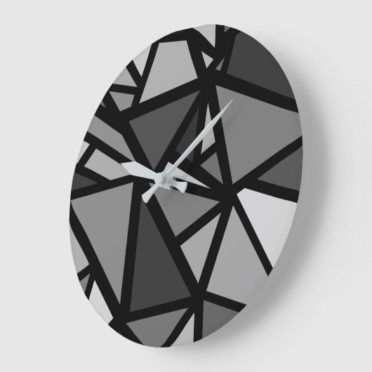 Kleurrijk driehoekspatroon 6 grote klok (Hoek)