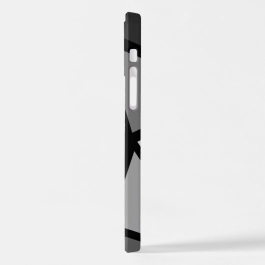 Kleurrijk driehoekspatroon 6 iPhone hoesje (Linkerkant)