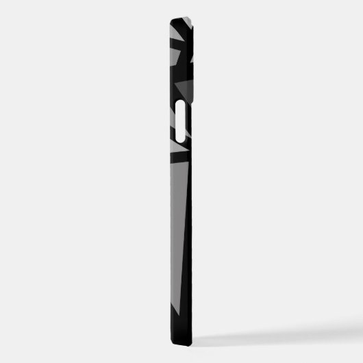 Kleurrijk driehoekspatroon 6 iPhone hoesje (Rechterkant)