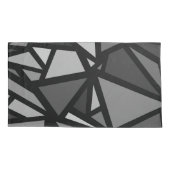 Kleurrijk driehoekspatroon 6 kussensloop (Achterkant)