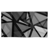 Kleurrijk driehoekspatroon 6 kussensloop (Voorkant)