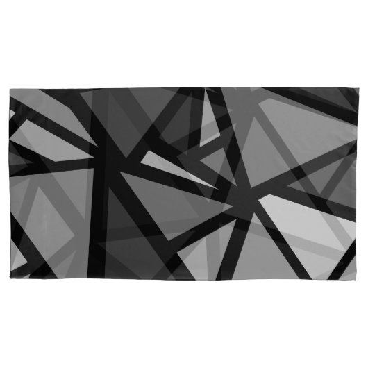 Kleurrijk driehoekspatroon 6 kussensloop (Voorkant)